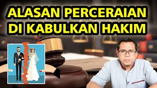 ALASAN PERCERAIAN SERING DIAJUKAN / DIKABULKAN HAKIM