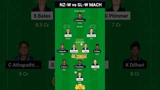 NZ-W vs SL-W GL Team 🔥💪. #shorts #trending #cricketmatch #GLTeam #live