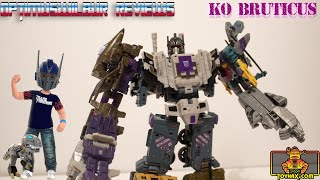 Optimus Wilbur Reviews: KO Bruticus (Transformers CW Combaticons) w/ Toyhax/Reprolabels Decals