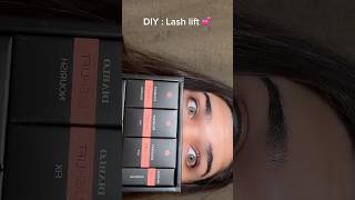 IM OBSESSED!😍#fyp #lashlift #DIY#lashextensions #lashes #lashtutorial #lashes #shorts #lashtutorial