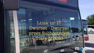 Autobusem po... TCZEWIE! Linia nr 17 Dworzec-Dworzec (przez Suchostrzygi, Stare Miasto) #7069