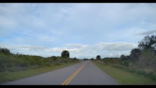 Road to Playalinda Beach - one of the best launch viewing places on Cape Canaveral.