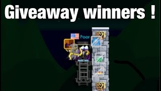 Growtopia|Giveaway Winners!