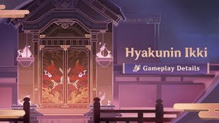 Genshin Impact 2.5 | Hyakunin Ikki