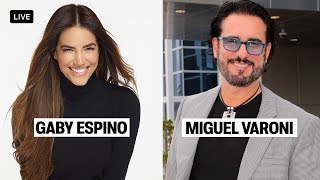 INSTAGRAM LIVE - GABY ESPINO & MIGUEL VARONI