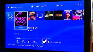 NeonHat funktioniert nicht mehr auf der Playstation 4