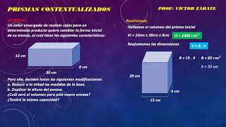 PRISMAS CONTEXTUALIZADOS  4°  MINEDU  APRENDO EN CASA