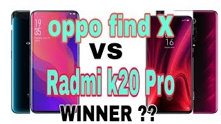 Oppo find X VS Radmi k20 Pro speed test and camera comparison / Krrish tech