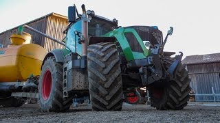 Gülle fahren mit Fendt 826 Vario und 18,5³m Zunhammer Güllefass