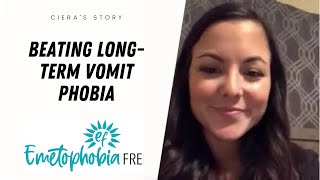 Ciera shares her inspiring story of overcoming lifelong emetophobia!