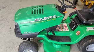 Sabre, by John Deere . Gear Drive Rider . 14.5/38 Gear . GX1438A125469