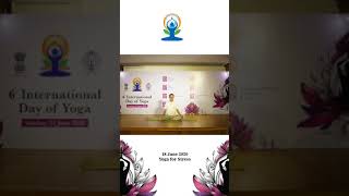 "Yoga for Stress" - 6th International Day of Yoga in Bali | 4th day | 18 June 2020