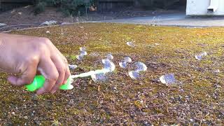 Bubbles on ground