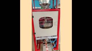 Roasted penuts packing machine ph. 7550314043 Collar type 4 head weghing machine