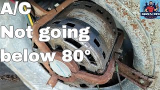 A/C Not Going Below 80° | Air Conditioning