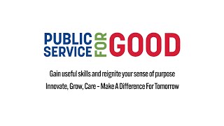 Public Service For Good - PS-ITE Internship Programme