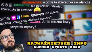 NAJCZĘŚCIEJ ZADAWANE PYTANIA PO SUMMER UPDATE 2024! *wszystko w pigułce*