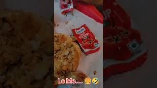 Dhaniya nikal rhi hu 🤣😂😂🤣 #burgerking #food #foodie #trending #minivlog #viralvideo #shorts #fun