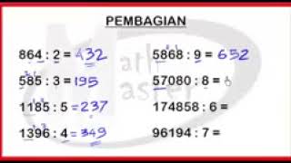 Cara Hitung Cepat Pembagian   YouTube