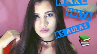 ❀ Make Volta as Aulas ❁ Adeus Cara de Sono !  - Por : Angelica Avelino