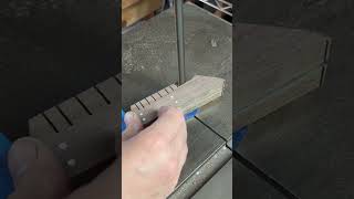 Satisfying Video Removing Excess Material on a Walnut Knife Handle #satisfying #knifemaking #asmr