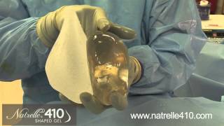 Dr. Allen Gabriel demonstrates benefits of new Natrelle 410 breast implants