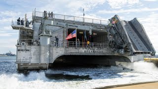 US Navy Finally Has Its New Fast Transport Ships To Move Tanks, Weapons and Troops