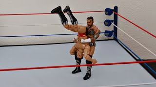 Gunther wrecks CM Punk! (WWE Stop Motion)