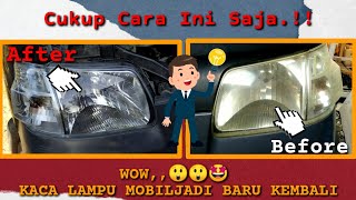 Cara Buat Kaca Terlihat Baru Kembali