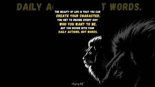 Create your character 🔥✅️#motivation #fitness #inspiration #love #gym #workout #motivationalquotes