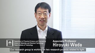 Create novel materials by photonics. - Hiroyuki Wada Laboratory