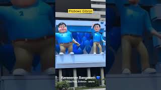 Ide kreatif anak-anak muda baliho Prabowo-gibran #viral #shorts