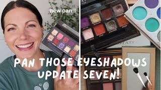 PAN THOSE EYESHADOWS 2024!! UPDATE SEVEN - AUGUST!! New Pan!