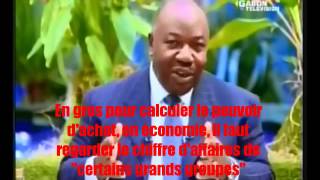 Comment Ali Bongo sait que le niveau de vie des gabonais a augmenté depuis 2009.