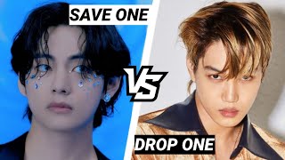 [KPOP GAME] SAVE ONE DROP ONE KPOP IDOL | MALE VERSION |