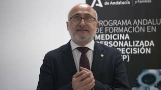 Isaac Túnez, Secretario General I+D+i explica la Estrategia de Medicina Personalizada y de Precisión