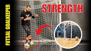 Strength training for kicking and passing - Futsal Goalkeepers