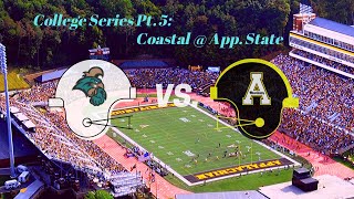 Coastal Carolina Series Pt. 5: Coastal Carolina @ Appalachian State Football Vlog!!!