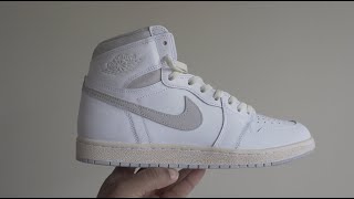 How to Custom Age Sneaker Midsoles (Easy) | Air Jordan 1 Neutral Grey