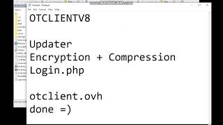 OTClientV8 - Updater, encryption, compression and login.php