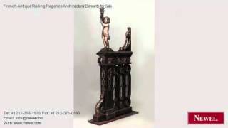 French Antique Railing Regence Architectural Elements for