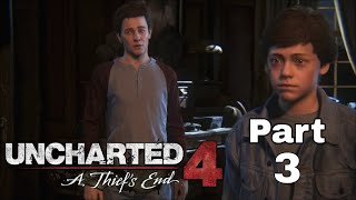 Uncharted 4 A Thief's End Walkthrough Gameplay Part 3 - Getting moms stuff back (PS4)