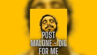 Post Malone - Die For Me (sloved + bass)