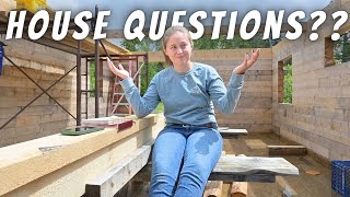 Answering Some Questions About Our Off Grid Life + Off Grid Log Cabin Build // Northern Maine