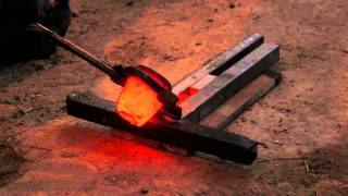 casting a copper bullion