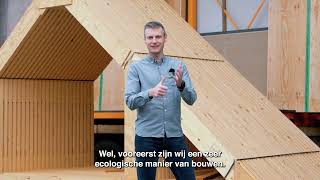 Waarom een woning in houtskelet bouwen? Jeremy neemt je mee in ons atelier. | Dewaele Woningbouw