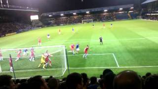 Portsmouth VS Reading 16/08/2011 Adam Federici behind the line???