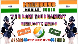 BGMI Tournament In India / Free BGMI Tournament / BGMI Custom Room Live / BGMI Tournament Free Entry