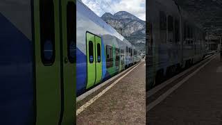 treno per Lavis in partenza da Mezzocorona