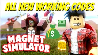 ROBLOX UPDATE 5 MAGNET SIMULATOR ALL NEW WORKING CODES & UPDATE (CHECK DESC)